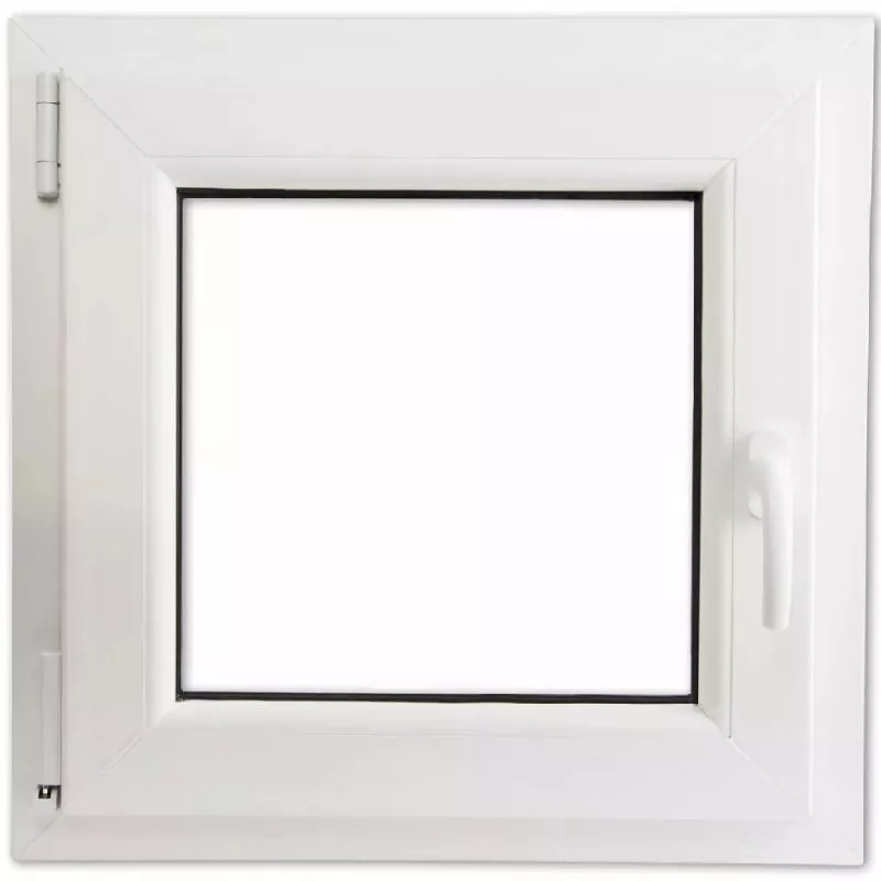 Окно ПВХ одностворчатое поворотно-откидное однокамерное